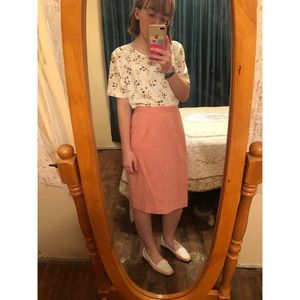 VINTAGE pencil skirt